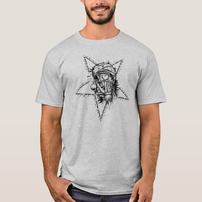 Camiseta Estrella del zombi (Anverso)