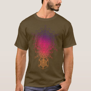 Camiseta Estrella dimensional de la geometría sagrada