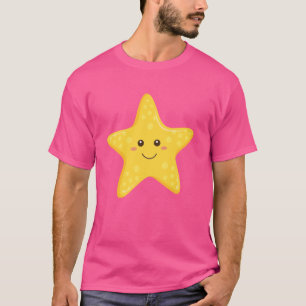 Camiseta Estrella divertida de Starfish Happy Star para niñ