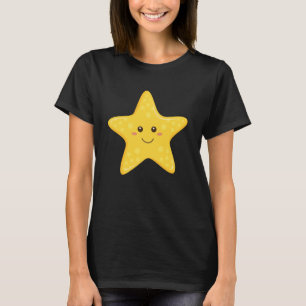 Camiseta Estrella divertida de Starfish Happy Star para niñ