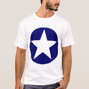 Camiseta Estrella en círculo - Azul oscuro