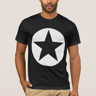 Camiseta Estrella en círculo - Blanco