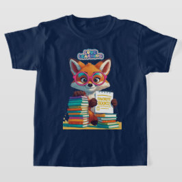 Camiseta Estrella en formación de bibliotecario