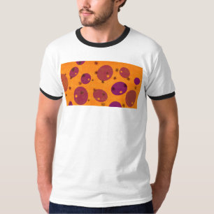 Camiseta Estrella feliz de Hanukkah de David menorah de Sli