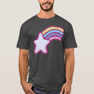 Camiseta Estrella fugaz colorida vintage