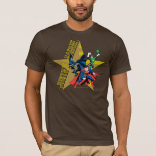 Camiseta Estrella heroica de la Liga de la Justicia