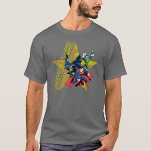 Camiseta Estrella heroica de la Liga de la Justicia