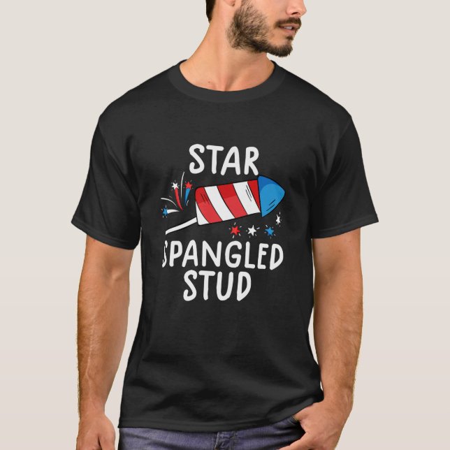 Camiseta Estrella Infantil Stud T Funny 4 De Julio Del S Pa (Anverso)