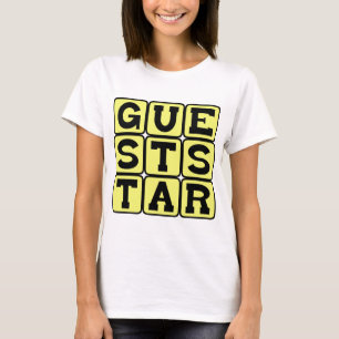 Camiseta Estrella invitada, actor destacado