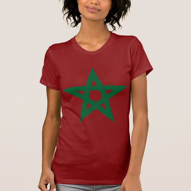 Camiseta Estrella Marruecos, Marruecos (Anverso)