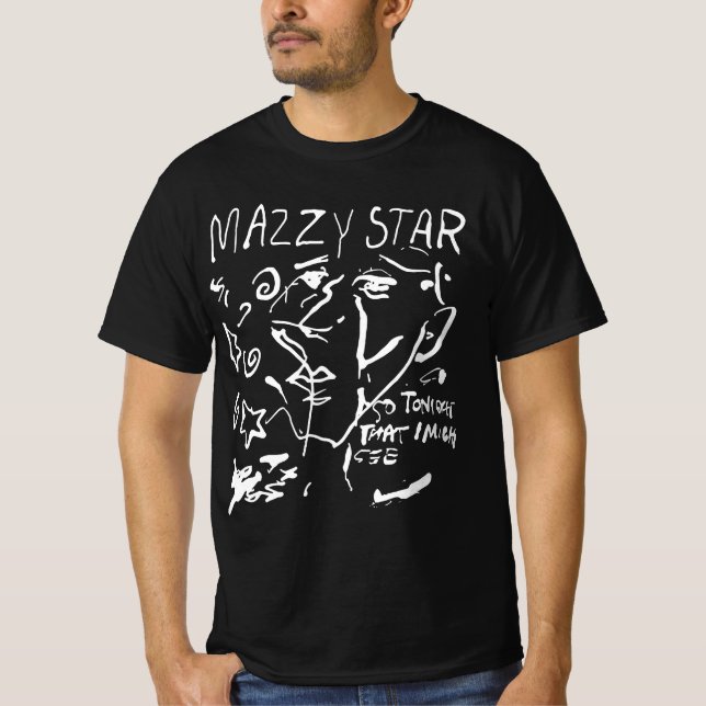 Camiseta " Estrella Mazzy Tan Esta Noche Que " (Anverso)