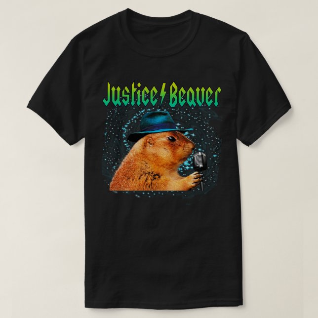 Camiseta Estrella musical de Justice Beaver (Diseño del anverso)