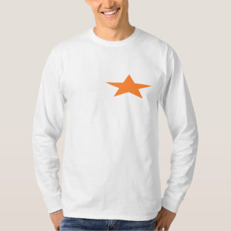 camiseta estrella naranja