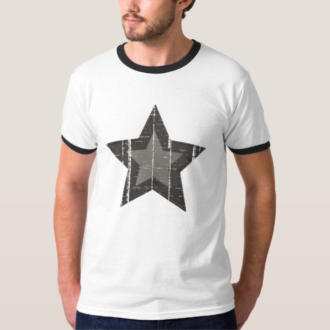 Camiseta Estrella negra 2 (Anverso)