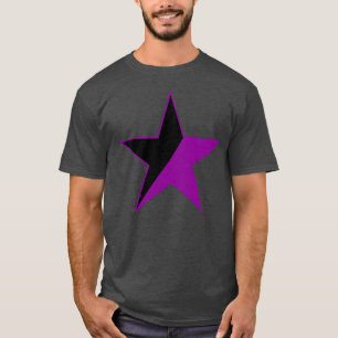 Camiseta Estrella Púrpura De Anarcha-Feminismo v2