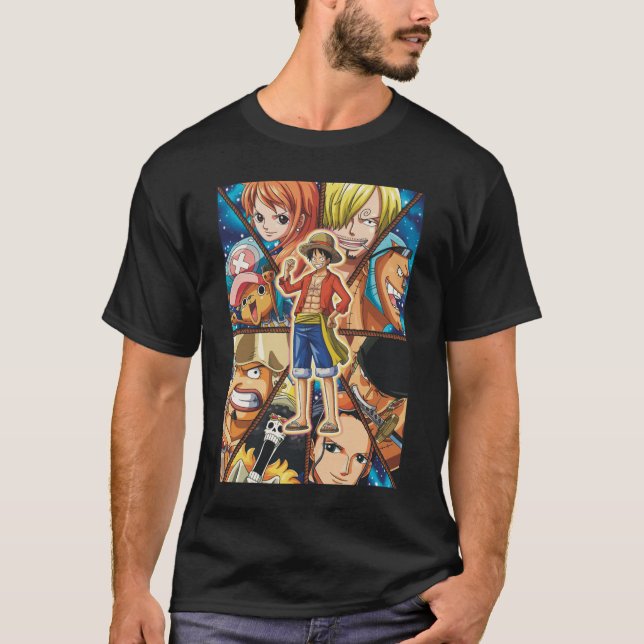 Camiseta Estrella qué diseño de la manta de la tripulación  (Anverso)