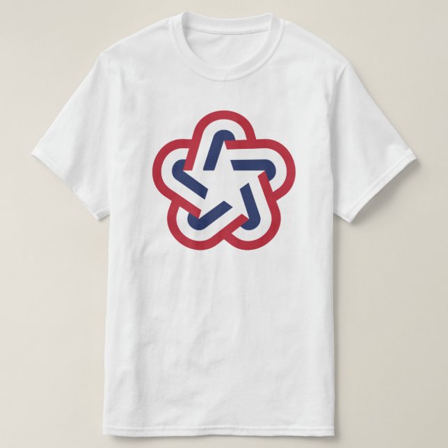 Camiseta Estrella retro (Diseño del anverso)