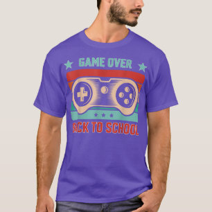 Camiseta Estrella Retro De Juego De Vuelta A La Cinta De Ca