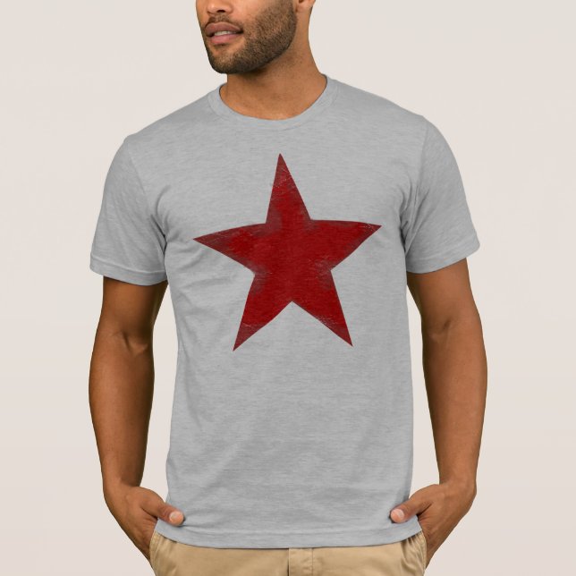 Camiseta Estrella roja (Anverso)