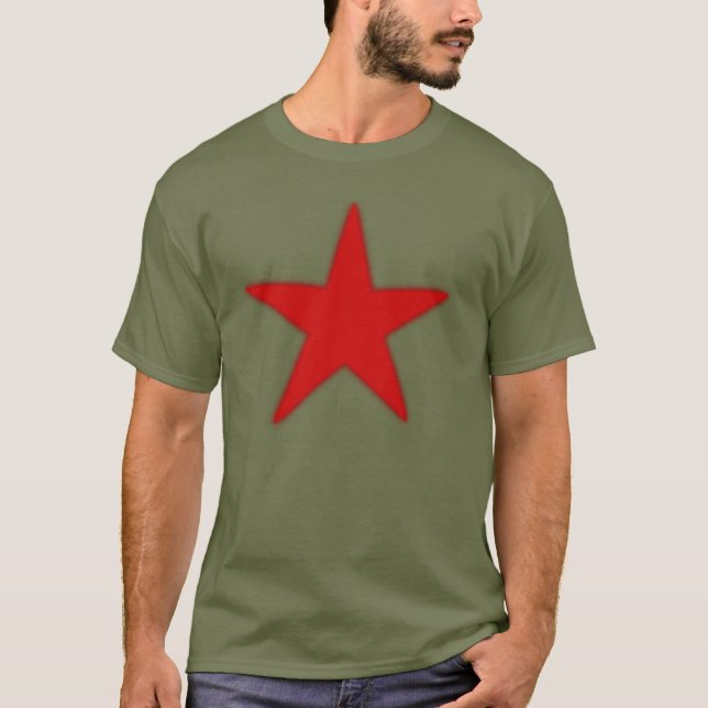 Camiseta Estrella roja (Anverso)