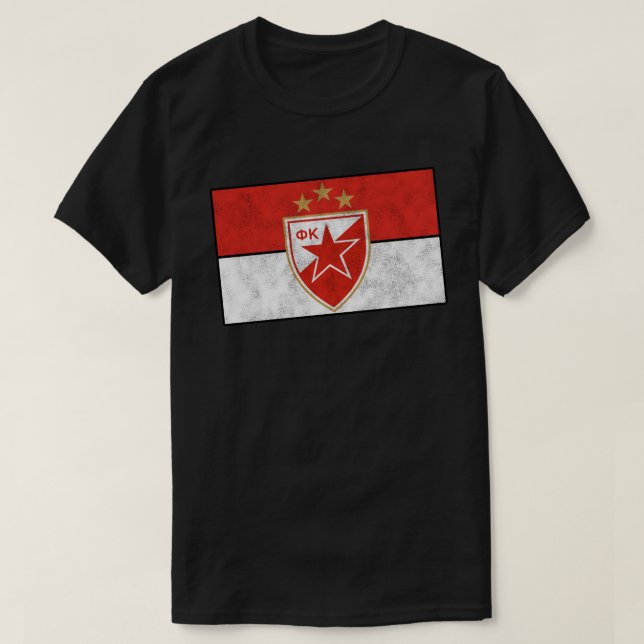 Camiseta Estrella Roja (Diseño del anverso)