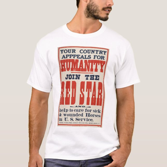 Camiseta Estrella roja - 1918 (Anverso)