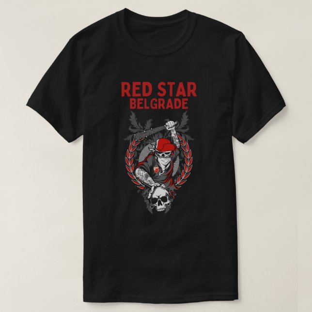 Camiseta Estrella roja Crvena Zvezda (Diseño del anverso)