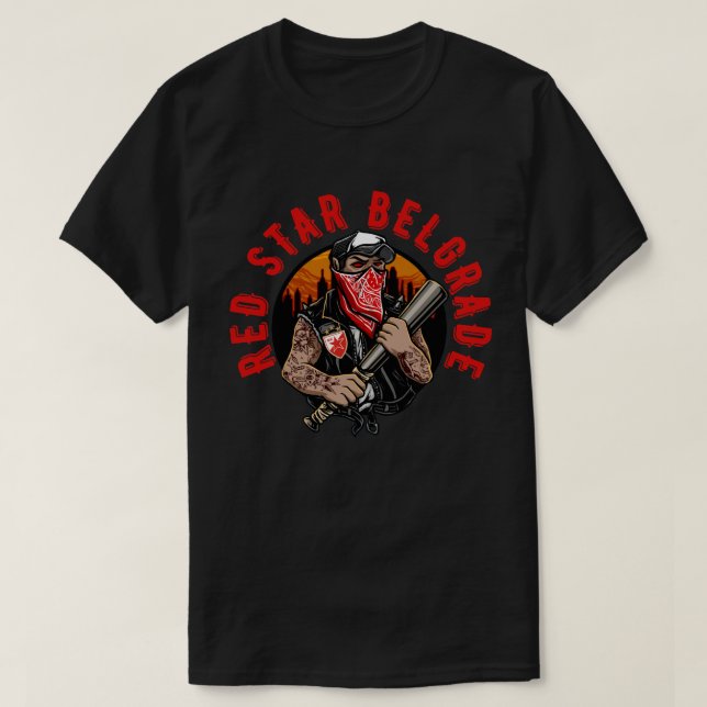 Camiseta Estrella roja de Belgrado (Diseño del anverso)