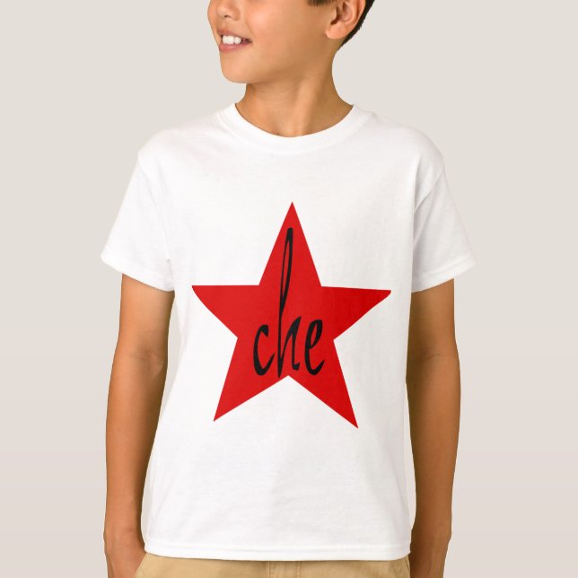 Camiseta ¡Estrella roja de Che! (Anverso)