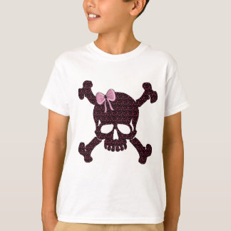 Camiseta Estrella rosa Skull