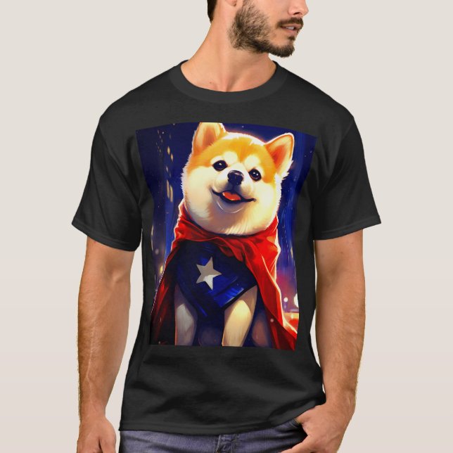 Camiseta Estrella Shiba Inu (Anverso)