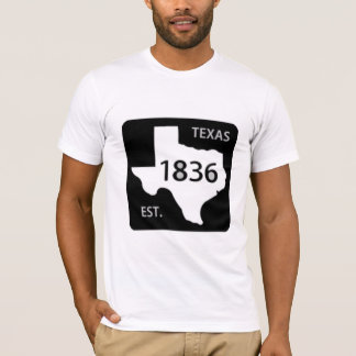 Camiseta estrella solitaria de la señal de tráfico 1836 de