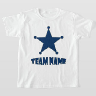 Camiseta Estrella única para niños personalizado personaliz