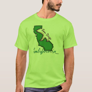 Camiseta Estrella verde de San Diego California