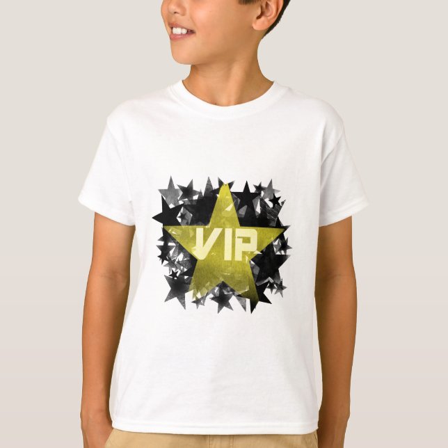 Camiseta Estrella VIP del oro (Anverso)