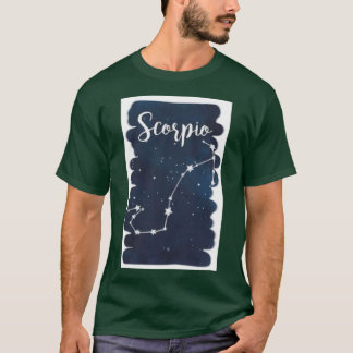Camiseta Estrellas astrológicas Scorpio