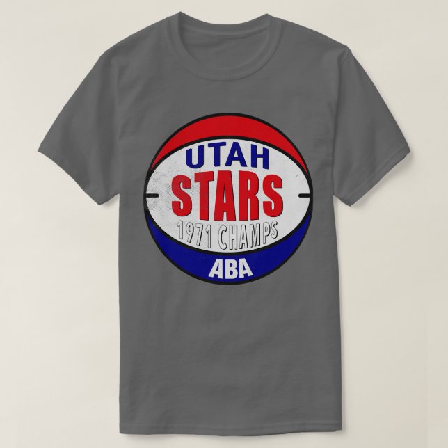 Camiseta Estrellas clásicas de Utah 1971 (Diseño del anverso)