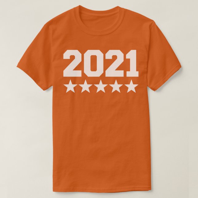Camiseta Estrellas de 2021 (Diseño del anverso)