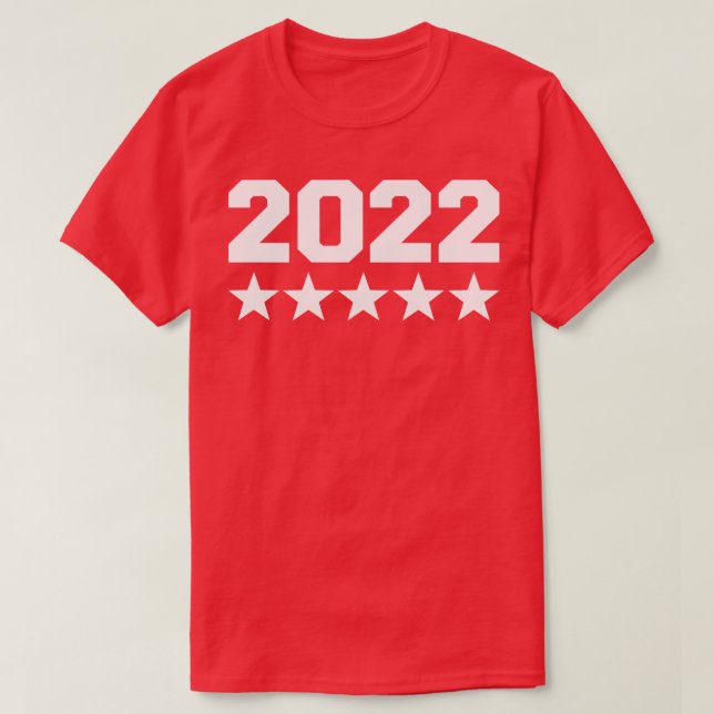 Camiseta Estrellas de 2022 (Diseño del anverso)