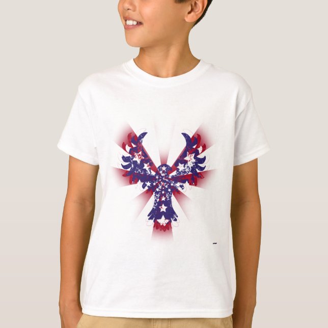 Camiseta Estrellas de águila estadounidense (Anverso)