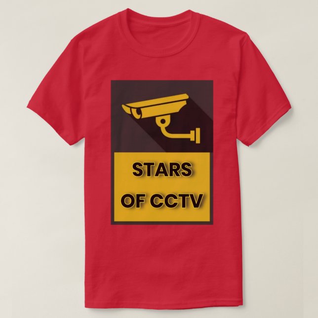 Camiseta Estrellas de CCTV (Diseño del anverso)
