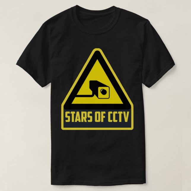 Camiseta Estrellas de cctv 1 (Diseño del anverso)
