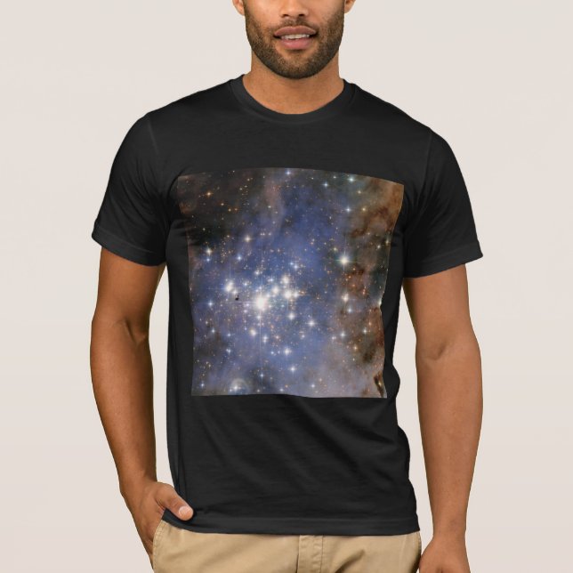 Camiseta Estrellas de diamante en la nebulosa de Carina Hub (Anverso)