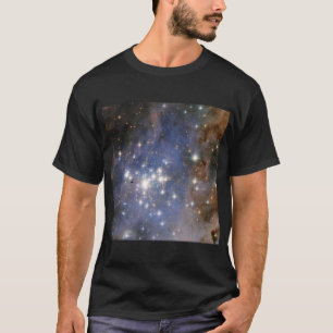 Camiseta Estrellas de diamantes en el espacio de burbujas d