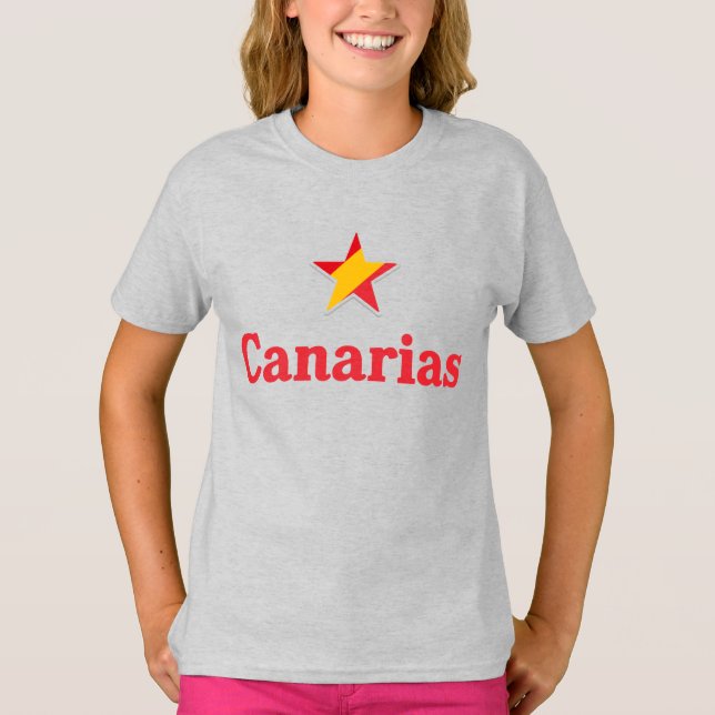 Camiseta Estrellas de España – Canarias (Anverso)