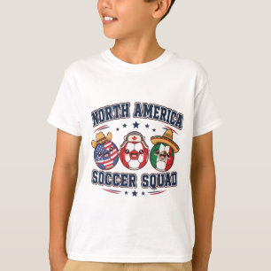 Camiseta Estrellas de Fútbol Cósmico Alien y Esqueleto