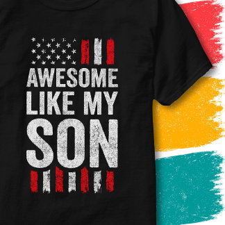 Camiseta Estrellas de la bandera americana Franjas Impresio