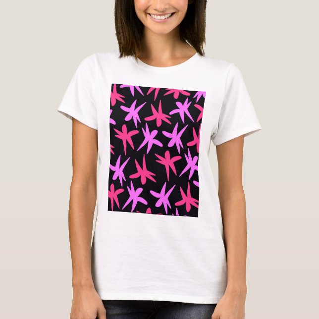 Camiseta Estrellas de la flor (Anverso)