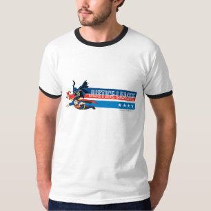 Camiseta Estrellas de la Liga de la Justicia y tiras