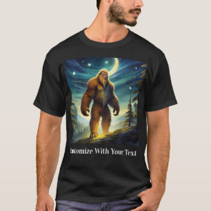 Camiseta Estrellas de la luna de los bosques nocturnos de l